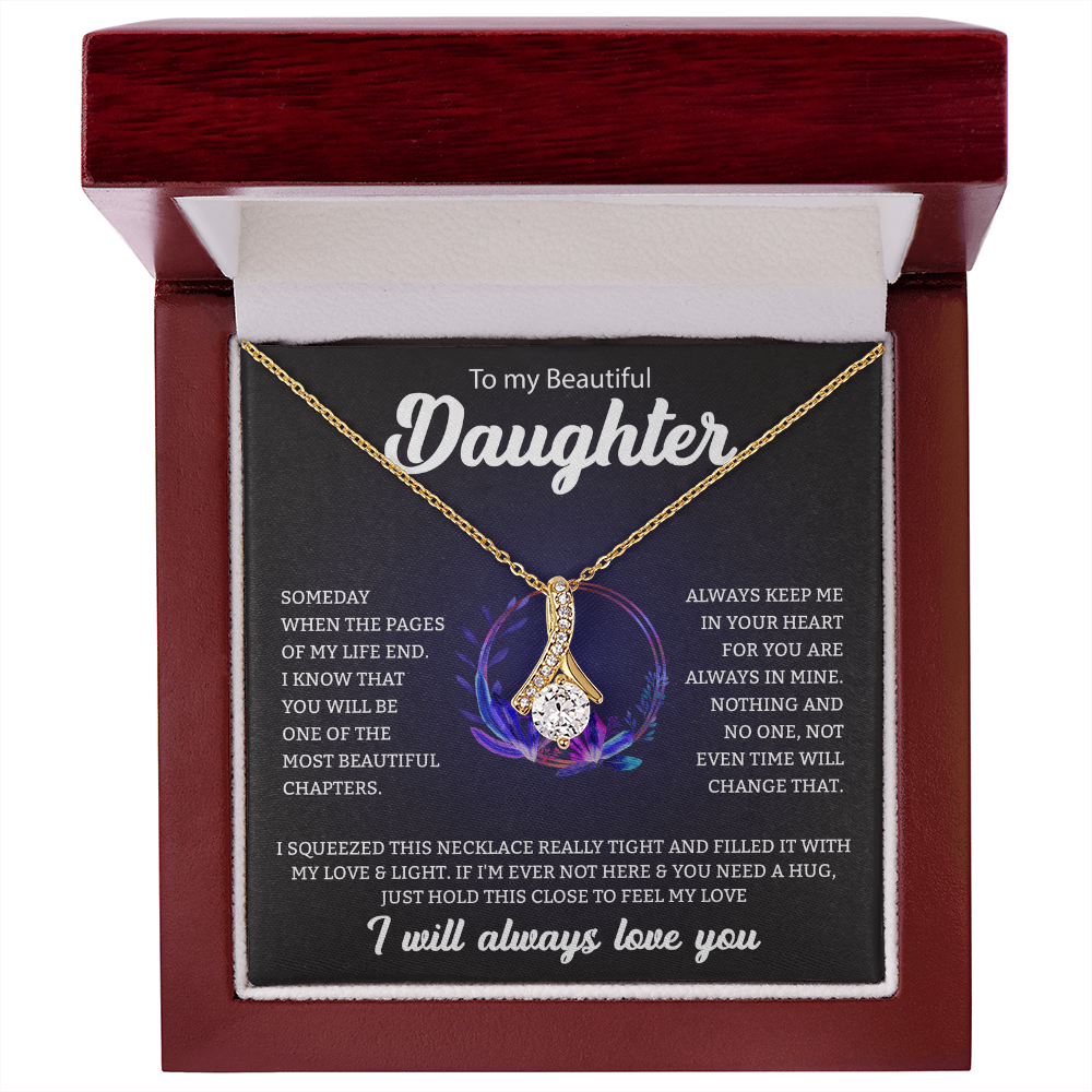 To My Daughter | Alluring Beauty Necklace